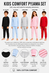 Unisex Kids Long Pyjama Set