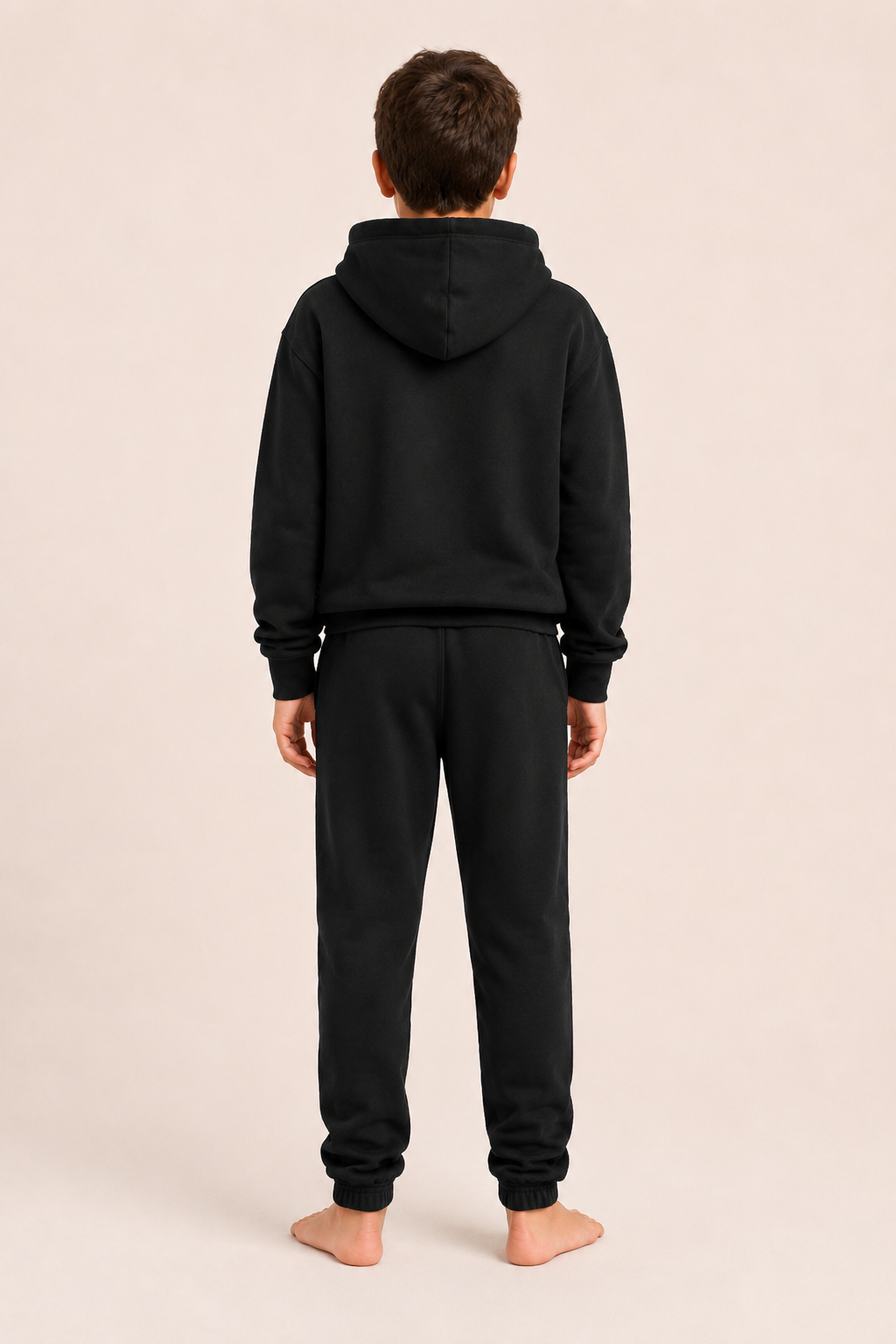 Sonic the Hedgehog Boys Black Hoodie and Jogger Set