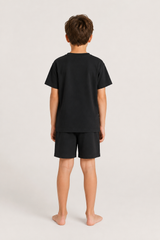 Batman Boys Black Short Pyjama Set