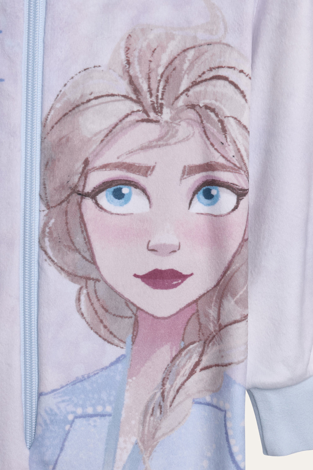 Girls Frozen Fleece Onesie