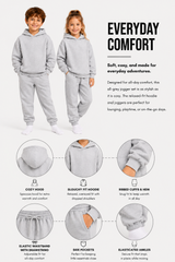 Unisex Kids Hoodie Tracksuit