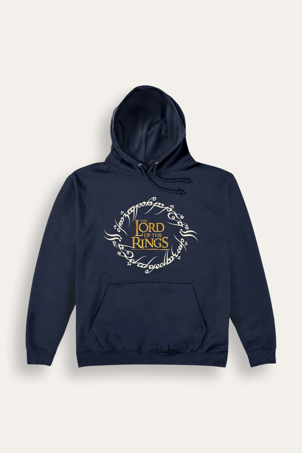 Lord of the Rings Mens Navy Hoodie