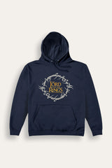 Lord of the Rings Mens Navy Hoodie