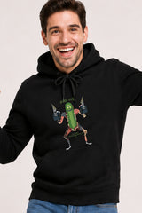 Mens Rick and Morty Pickle Rick Hoodie