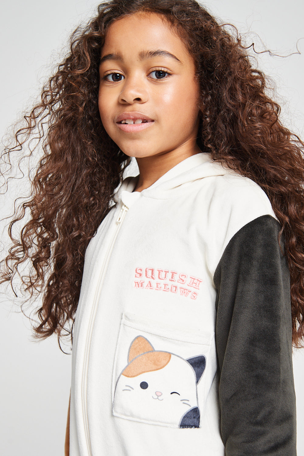 Girls Squishmallows Fleece Onesie