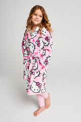 Girls Hello Kitty Dressing Gown