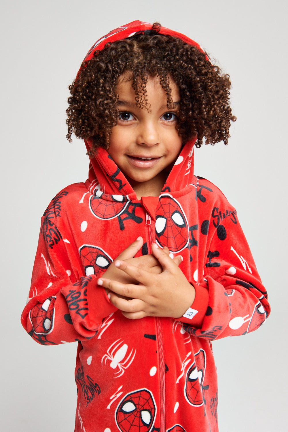 Marvel - Spiderman Boys Fleece Onesie