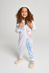 Girls Frozen Fleece Onesie