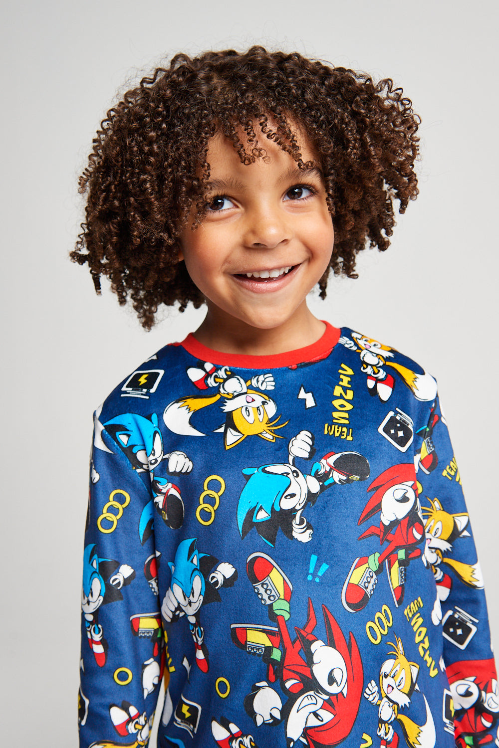 Sonic The Hedgehog Fleece Twosie Pyjama Set