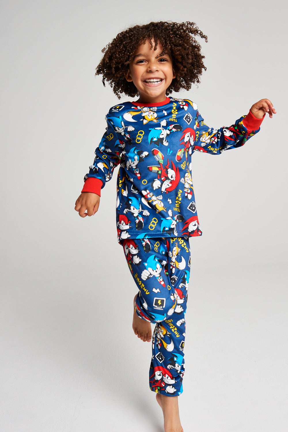 Sonic The Hedgehog Fleece Twosie Pyjama Set