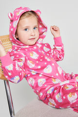 Girls Peppa Pig Fleece Onesie