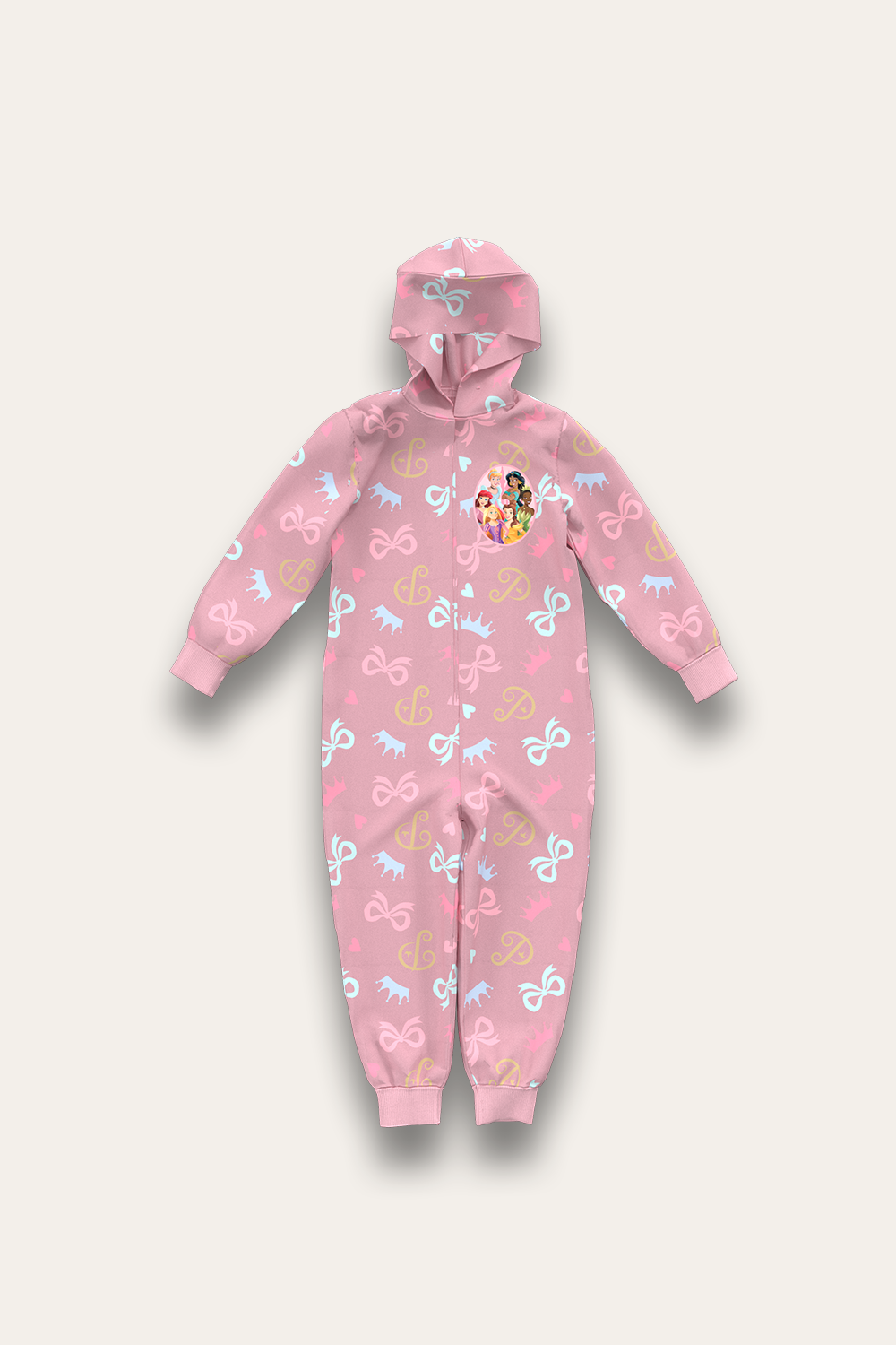 Disney Princess Girls Fleece Onesie