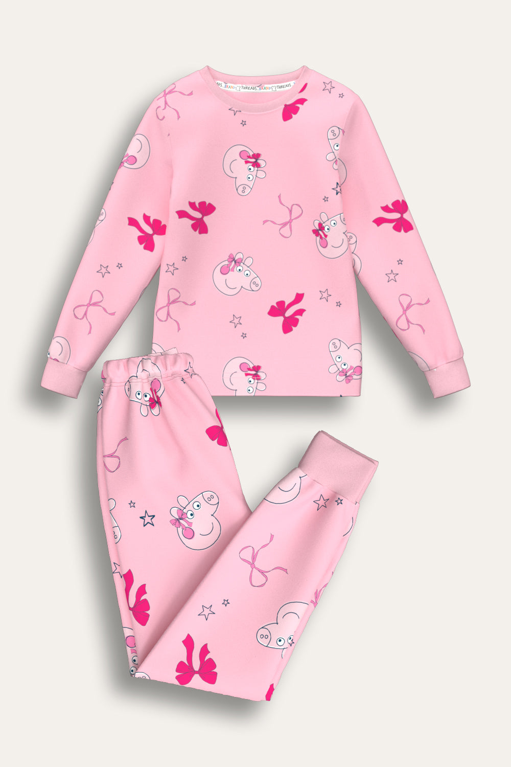 Peppa Pig Girls Twosie Pyjama
