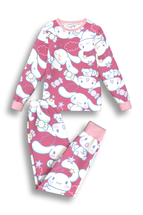 Hello Kitty girls fleece pyjamas
