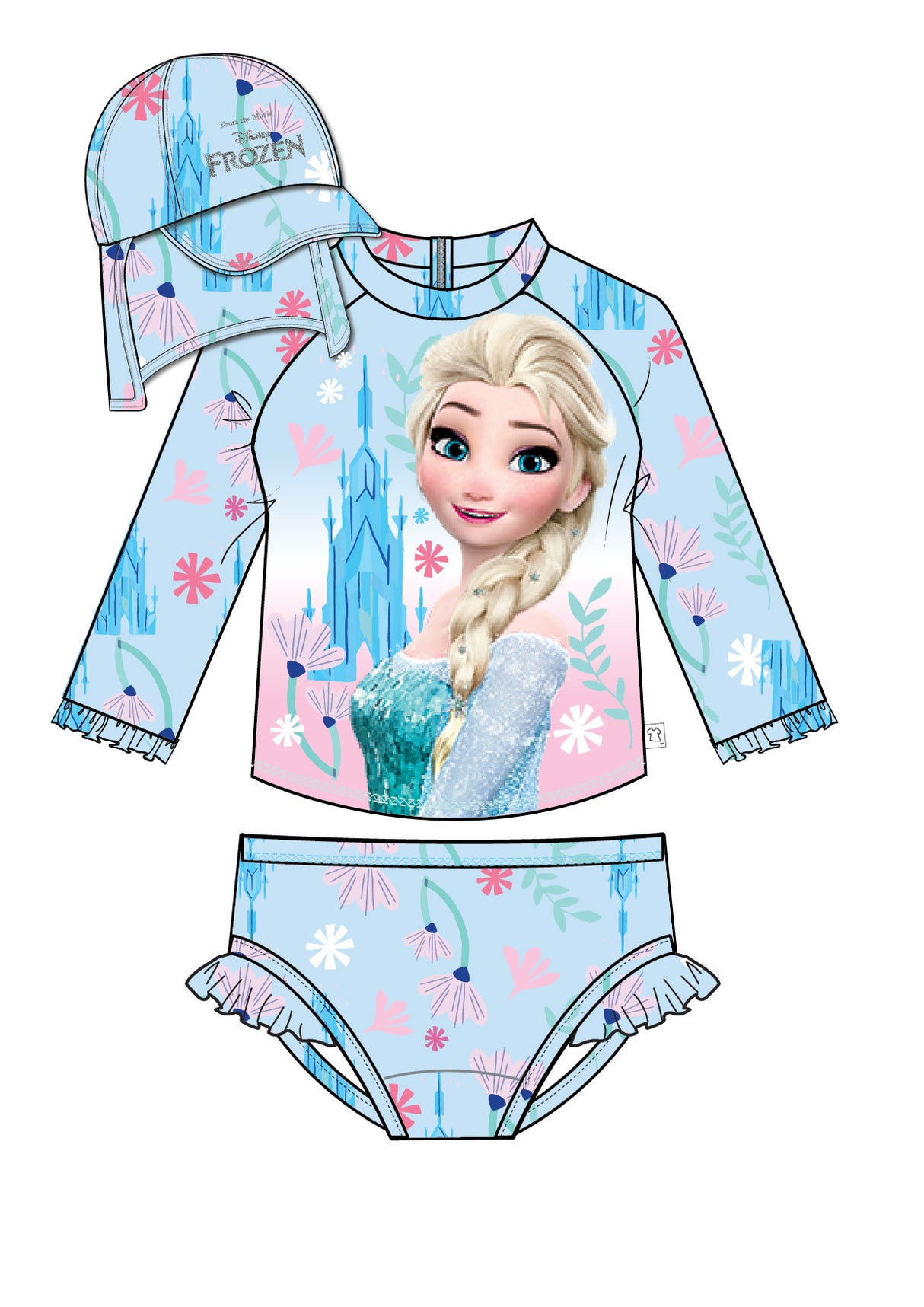 Disney Frozen Girls Swim Set