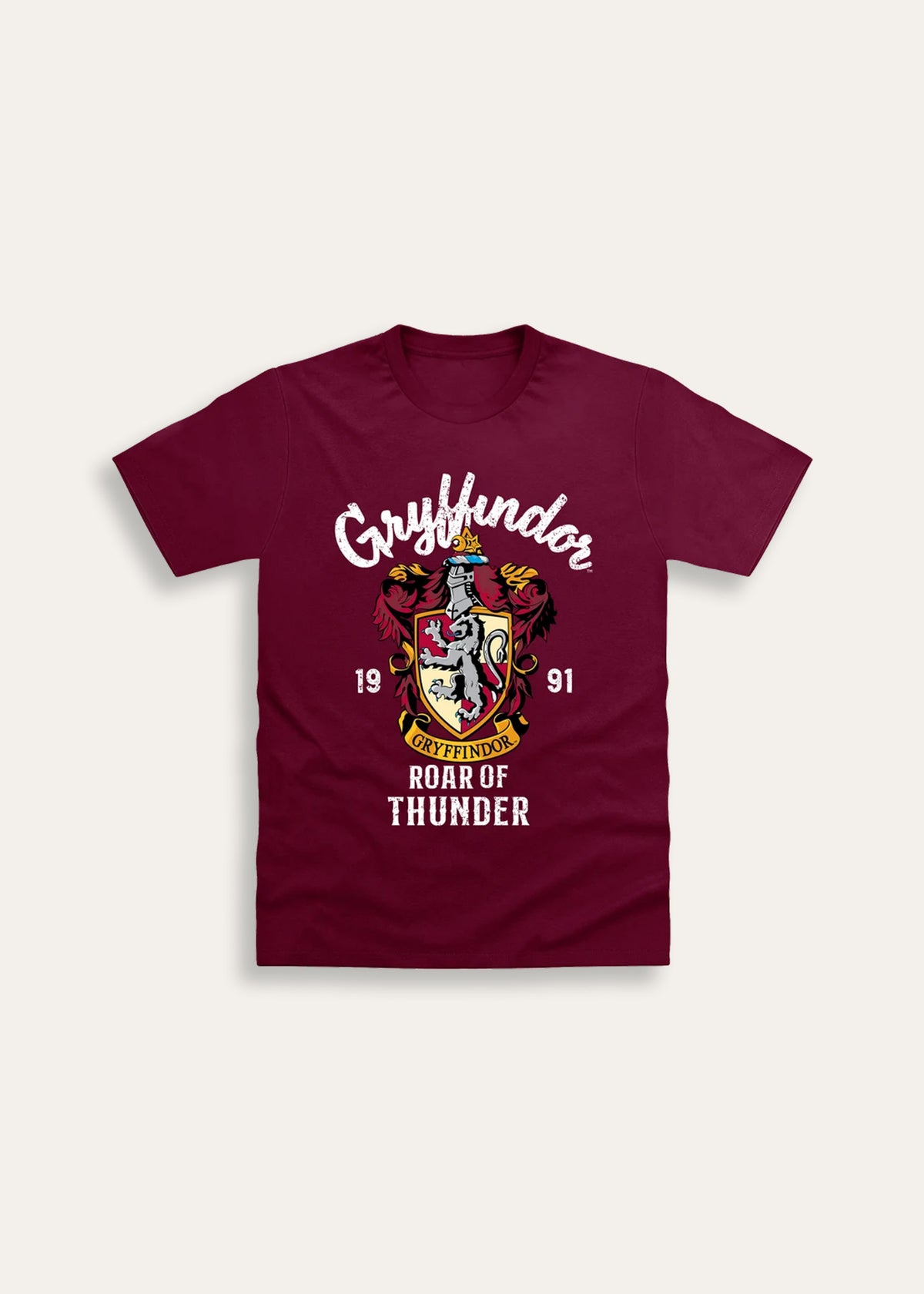 Harry Potter Gryffindor Unisex Adults Red T-Shirt