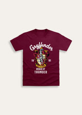 Harry Potter Gryffindor Unisex Adults Red T-Shirt