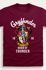 Harry Potter Gryffindor Unisex Adults Red T-Shirt