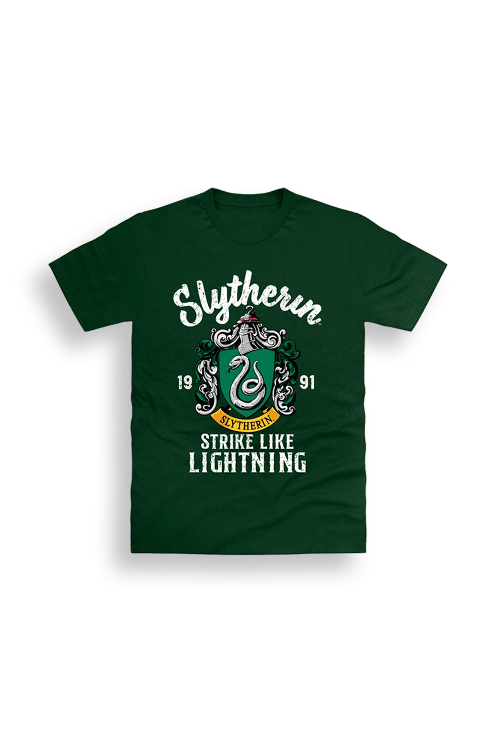 Harry Potter Slytherin Unisex Adults Green T-Shirt
