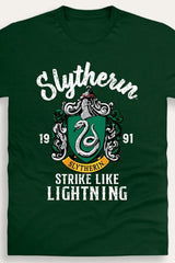 Harry Potter Slytherin Unisex Adults Green T-Shirt