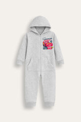 Disney Cars Lightning McQueen Boys Hooded Onesie