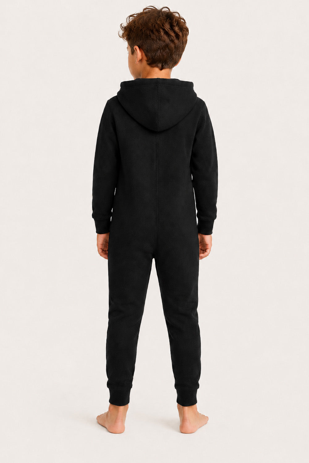 Batman Boys Black Hooded Onesie