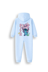 Disney Lilo and Stitch Girls Hooded Onesie