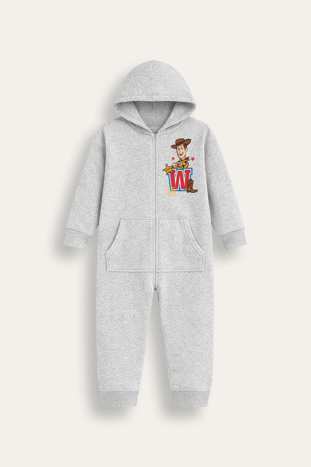 Disney Toy Story Woody Boys Hooded Onesie