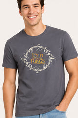 Lord of the Rings Mens Grey T-Shirt