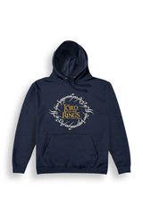 Lord of the Rings Mens Navy Hoodie