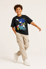 Boys Sonic the Hedgehog Go Faster T-Shirt