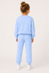 Peppa Pig Girls Blue Sweatshirt and Joggers Set
