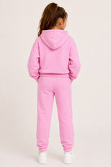 Disney Princess Girls Pink Hoodie and Joggers Set