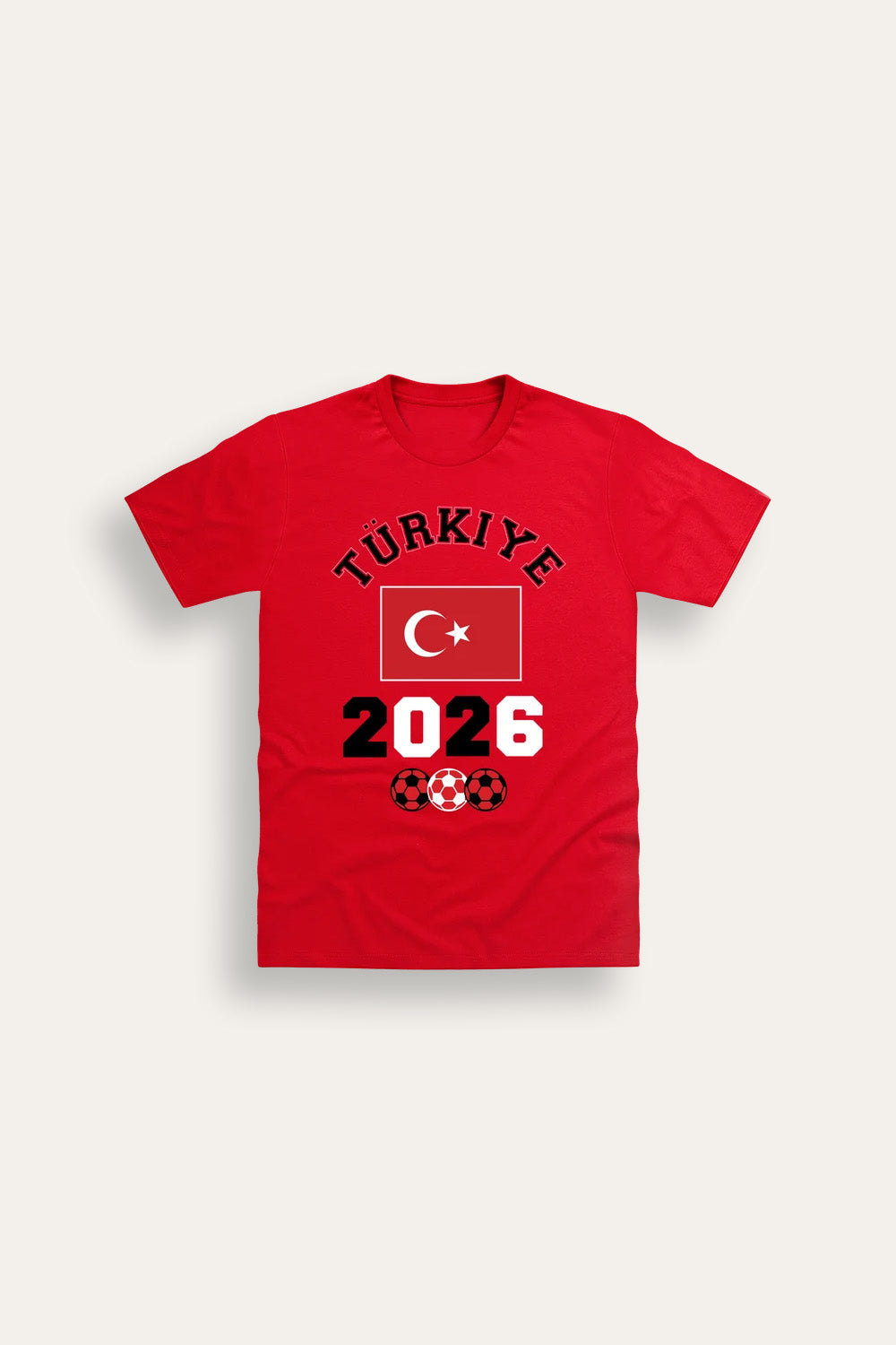 Kids Turkiye Football T-Shirt