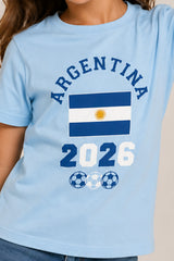 Kids Argentina Football T-Shirt