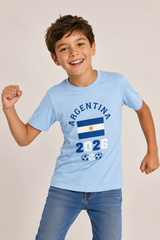 Kids Argentina Football T-Shirt