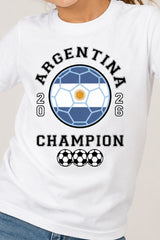 Kids Argentina Football T-Shirt