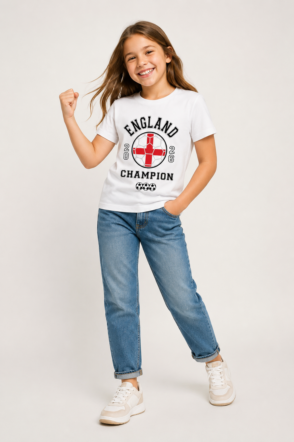 Kids England Football T-Shirt