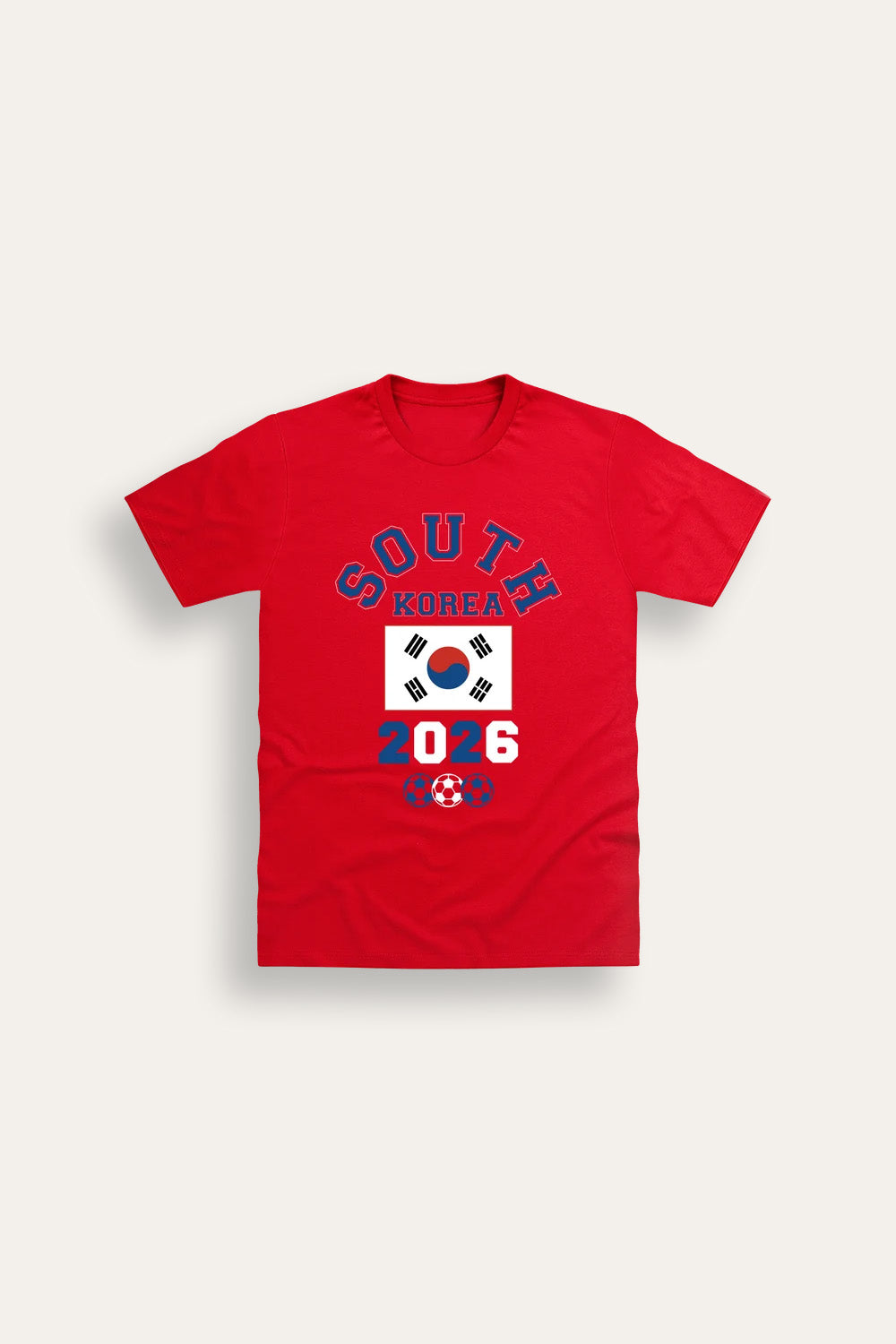Kids South Korea Football T-Shirt