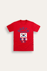Kids South Korea Football T-Shirt