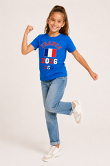 Kids France Football T-Shirt