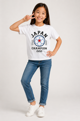 Kids Japan Football T-Shirt