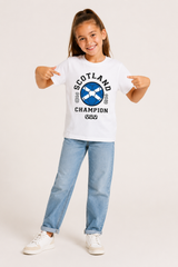 Kids Scotland Football T-Shirt