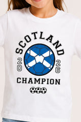 Kids Scotland Football T-Shirt