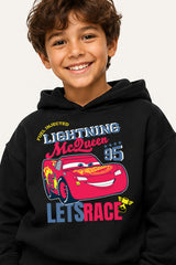 Disney Cars Lightning McQueen Boys Grey Hoodie and Jogger Set