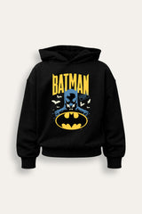 Batman Boys Black Hoodie