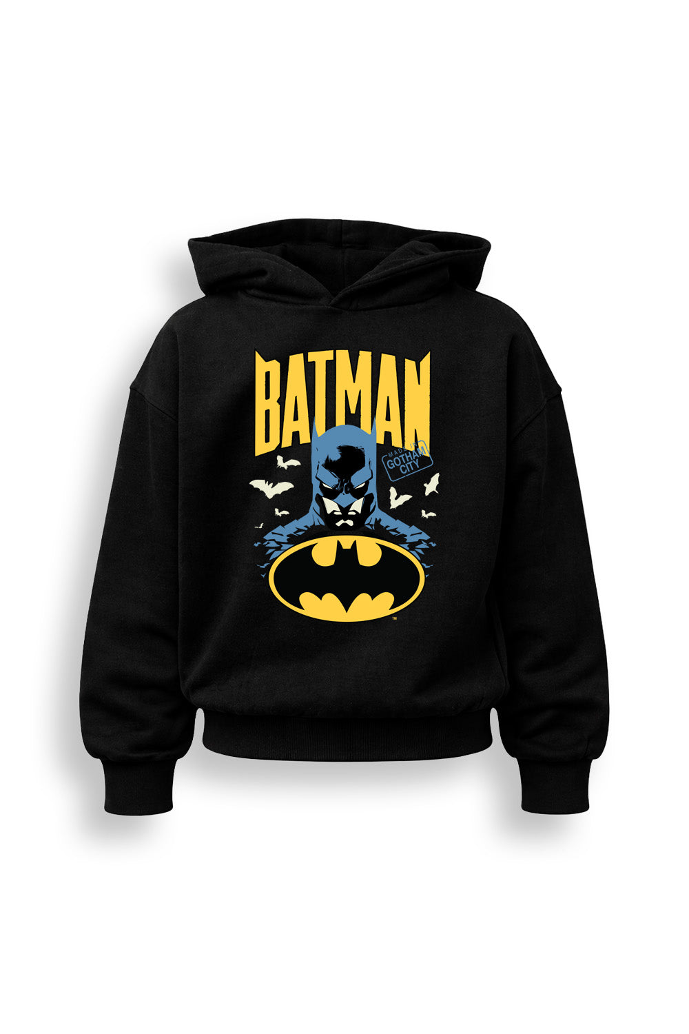 Batman Boys Black Hoodie
