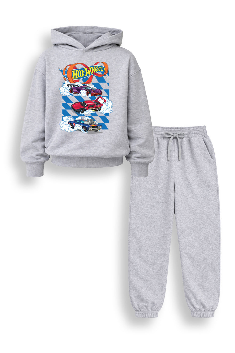 Hot Wheels Boys Hoodie and Joggers Set