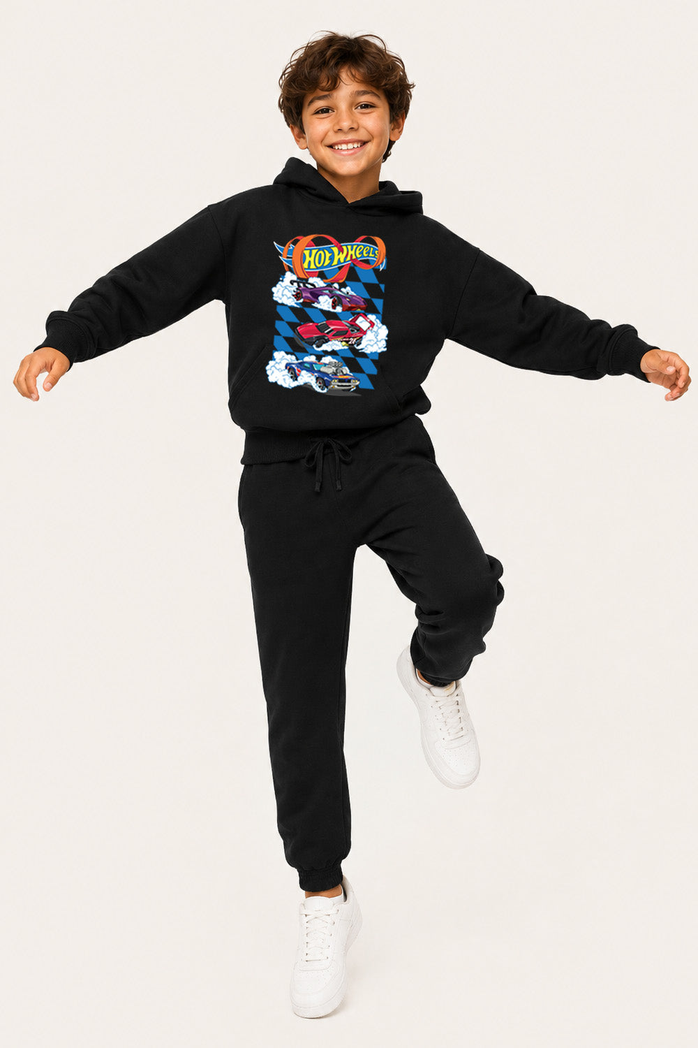 Hot Wheels Boys Hoodie and Joggers Set