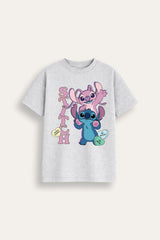 Girls Lilo and Stitch T-Shirt  Disney Kids Tee
